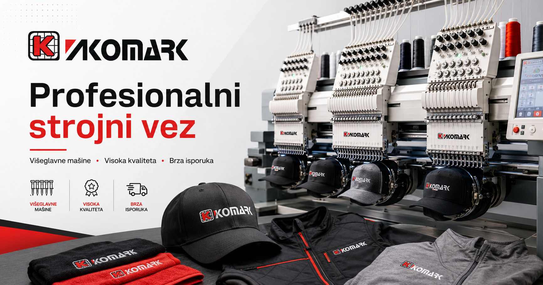 Strojni vez i štikanje Komark